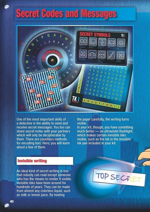 Игра с експерименти Thames & Kosmos: Комплект за детективи