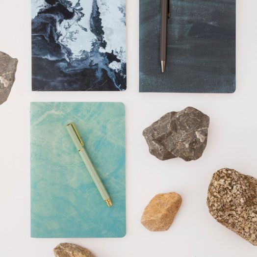 Тефтер Miquelrius Stone Paper Sea А5, 100 нелинирани страници