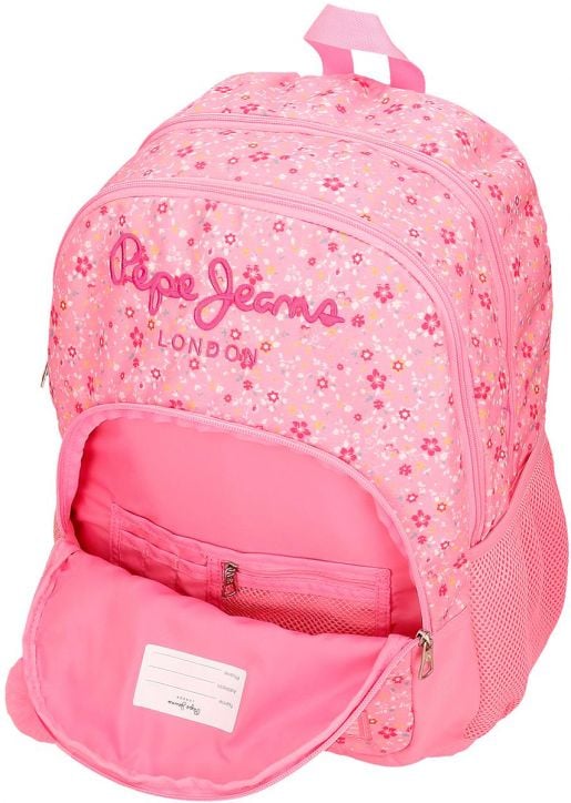 Ученическа раница Pepe Jeans Alenka Pink с две отделения