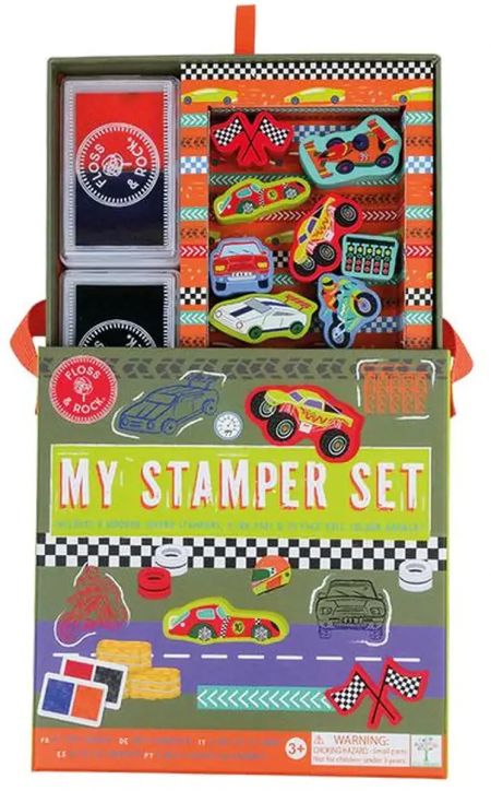 Творчески комплект с печати Floss & Rock - Cars