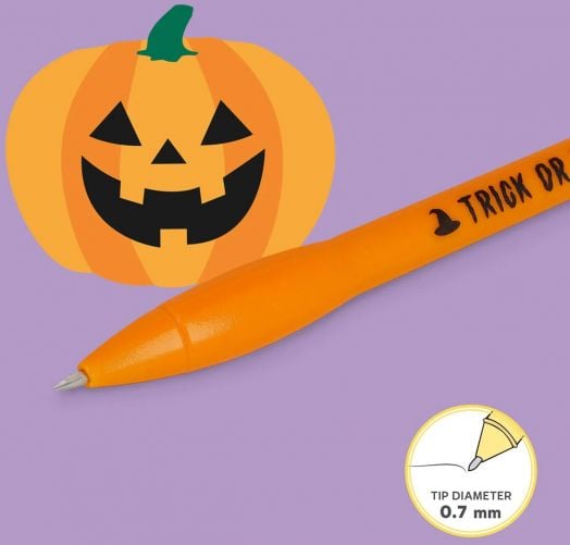 Светеща химикалка Legami Writing is Magic - Тиква