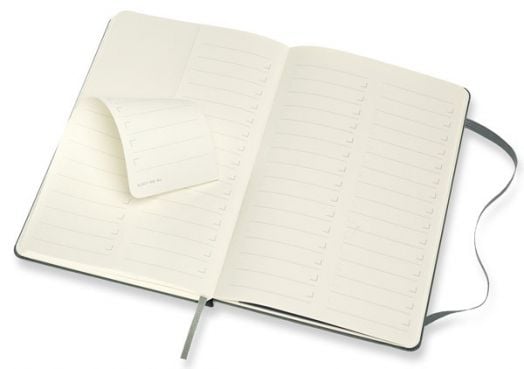 Зелен тефтер Moleskine Pro Collection Large Forest Green с твърди корици