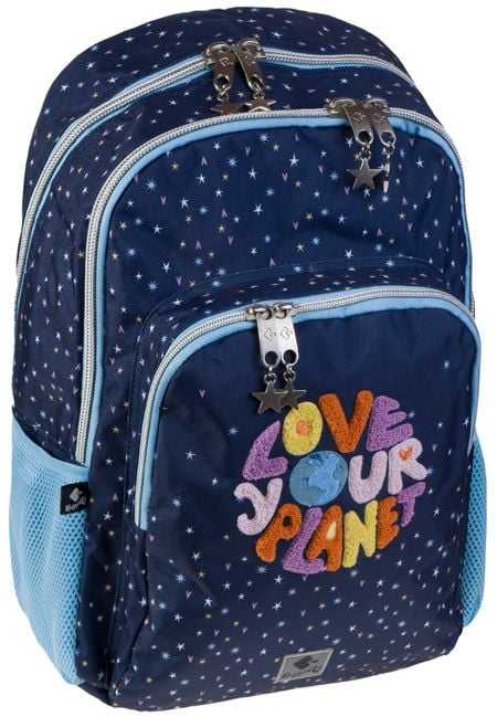 Ученическа раница Busquets Love Your Planet с две отделения