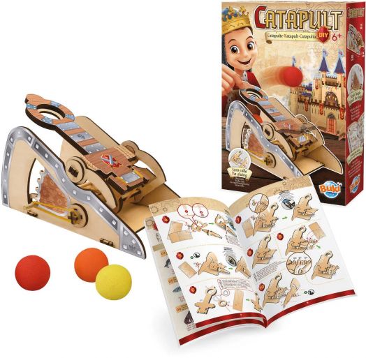 Детски комплект Buki - Направи си сам катапулт