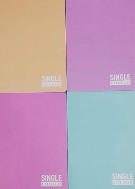 Тетрадка Single Colour Pastel Spree A5, 40 листа - широки редове