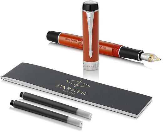 Писалка Parker Royal Duofold Big Red CT, M