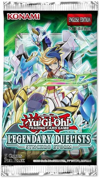 Карти за игра Yu-Gi-Oh!- Legendary Duelists: Synchro Storm Pack