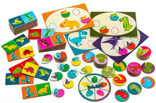 Образователна игра Djeco: Bingo, Memo, Domino