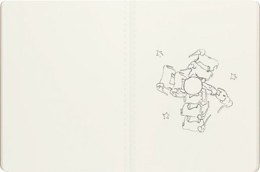 Кутия с тефтер, дневник и рисунки за оцветяване Moleskine Limited Edition Le Petit Prince Elephant