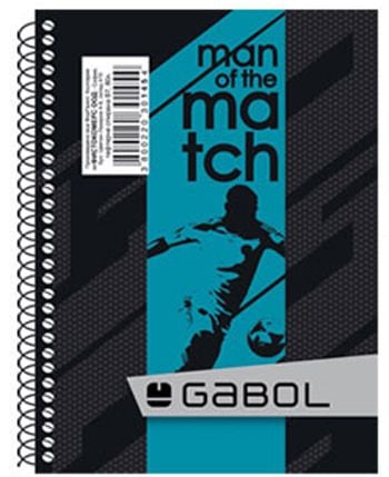 Тефтерче Gabol със спирала, B7, 80 листа