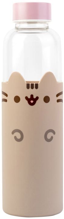 Стъклена бутилка за вода Grupo Erik - Pusheen The Cat, 500 мл.