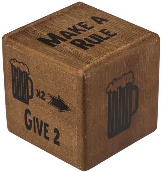 Drinking Game Out of the Blue - Дървени зарове с предизвикателства