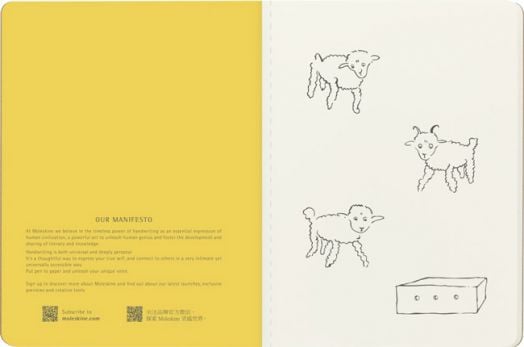 Кутия с тефтер, дневник и рисунки за оцветяване Moleskine Limited Edition Le Petit Prince Elephant