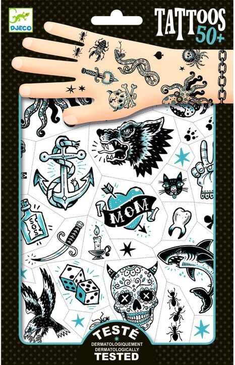 Детски татуировки Djeco - Dark Side