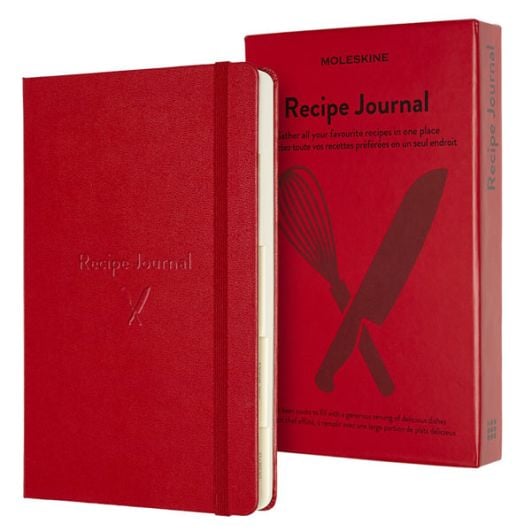 Тефтер Moleskine Passion Recipe Journal Red