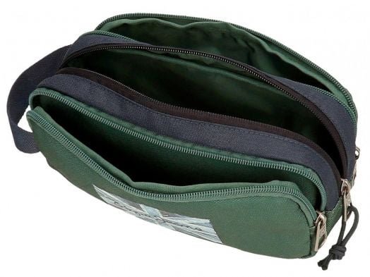 Несесер Pepe Jeans Jebb с три отделения и ръкохватка