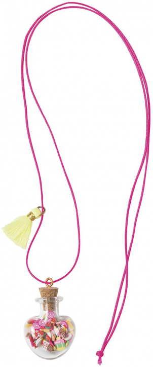 Креативен комплект Janod - Направи си бижута с флаконче с лакомства