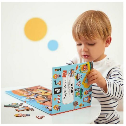 Магнитни истории Janod - Строителна площадка