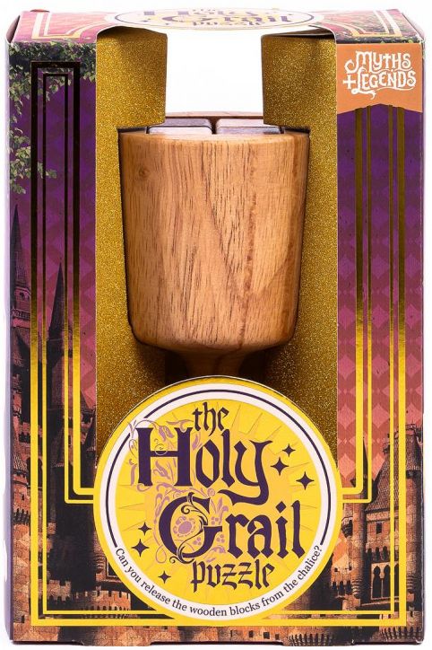 Дървен 3D пъзел Professor Puzzle Myths and Legends - Светия Граал