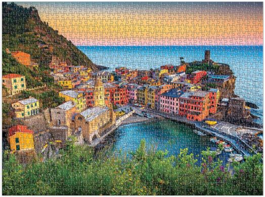 Пъзел Good Puzzle - Залез в Чинкуе Тере, 1000 части