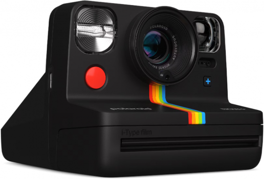 Фотоапарат за моментни снимки Polaroid Now+ Gen 2, Black