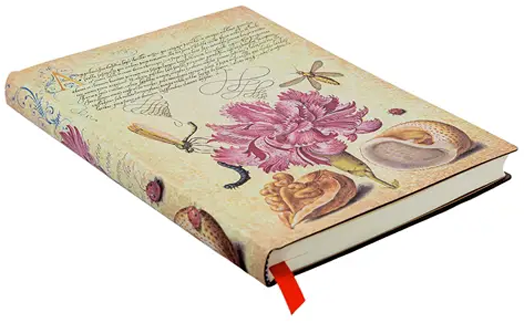 Тефтер Paperblanks - Pink Carnation, мека корица, 12 х 17.5 см.