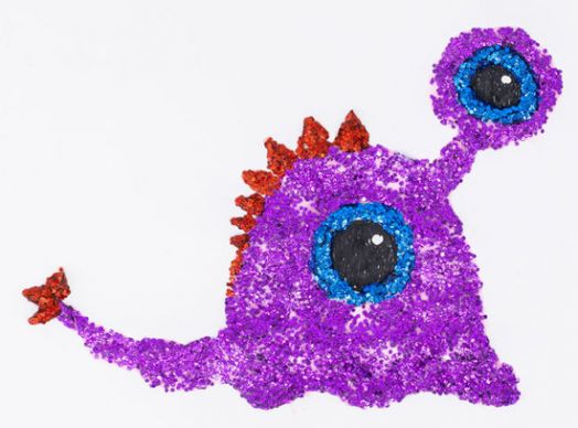 Комплект за декорация Tiger Tribe - Gemstone Sparkle, 12 бр.