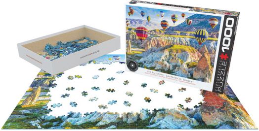 Пъзел Eurographics - Летящи балони над Кападокия, 1000 части