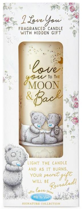 Свещ със скрит подарък Me To You