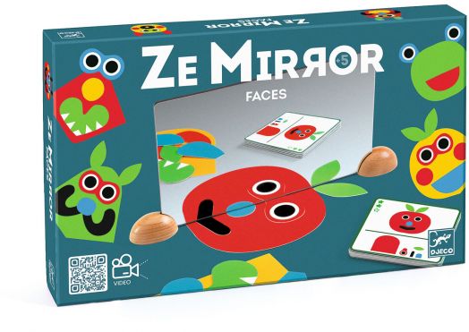 Детска игра с огледало Djeco - Лица
