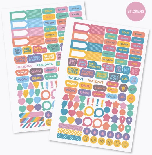 Седмичен тефтер - органайзер Miquelrius Tigers от септември 2025 до август 2026 г.