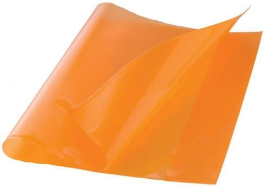 Оранжева PVC подвързия Donau, А4