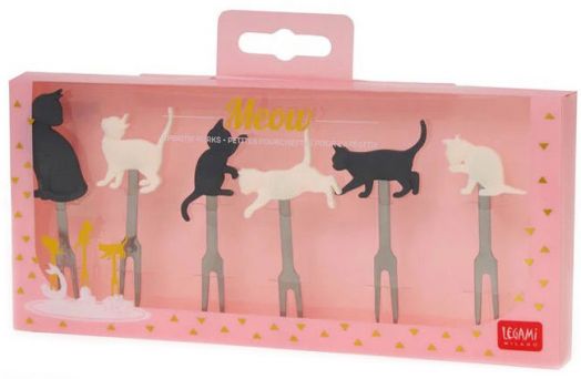 Парти вилички Legami - Meow Kitty