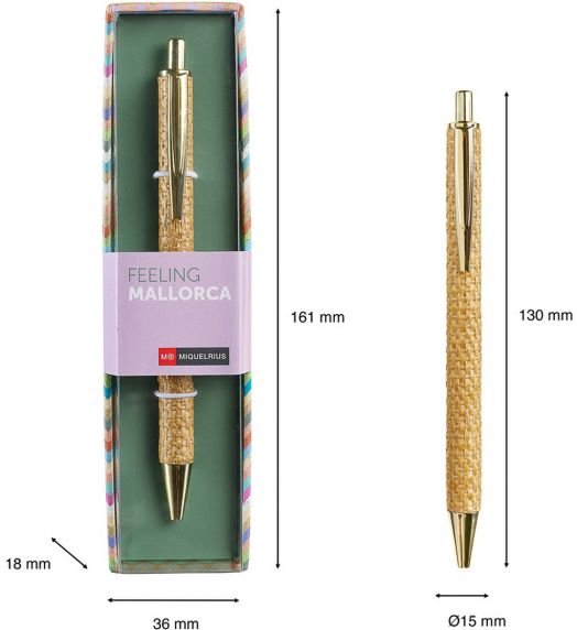 Химикалка Miquelrius Mallorca Raffia