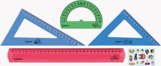 Комплект за чертане Maped + 40 стикера
