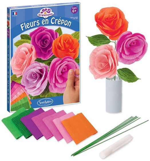 Комплект за декорация - Хартиени рози