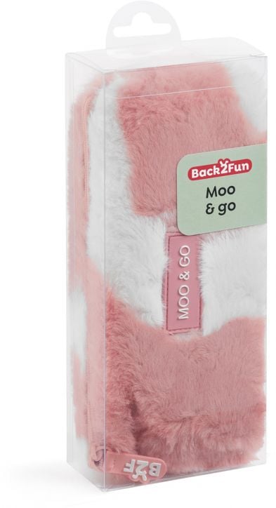 Плюшен несесер Miquelrius Back2Fun Moo & Go, розов
