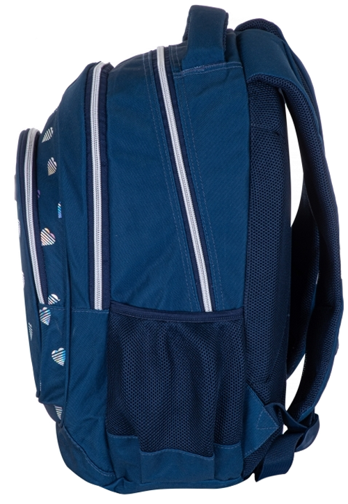 Ергономична ученическа раница Astra Head - Сърца