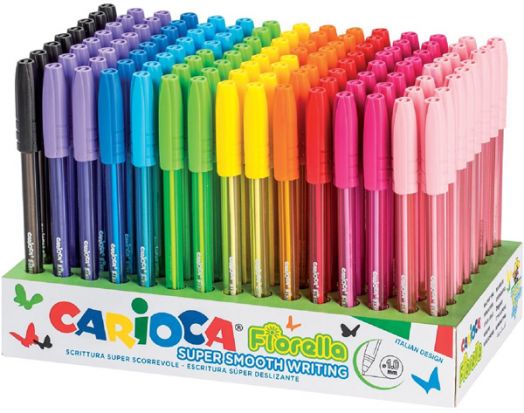 Химикалка Carioca Fiorella, асортимент