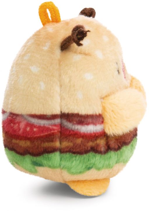 Плюшена играчка Nici Mymochi Minis - Калинка Dozz Hamburger, 5 см.