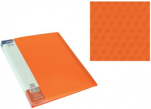 Папка Spree Diamond с 10 джоба А4, оранжева