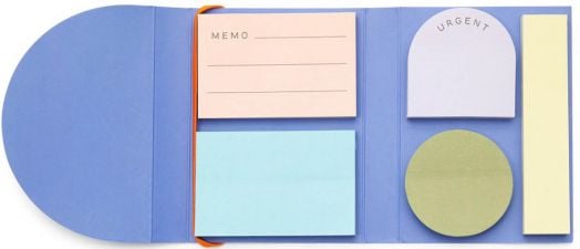 Комплект самозалепващи се листчета Kikkerland