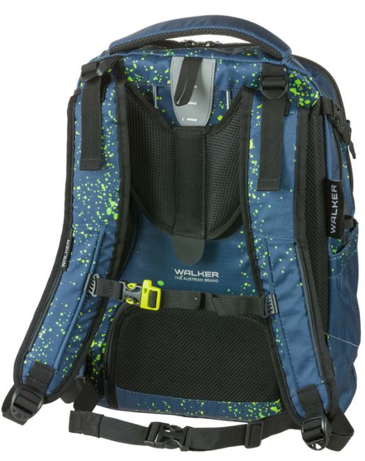 Ученическа раница Schneiders Walker Elite 2.0 - Neon Splash