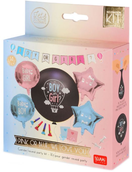Комплект балони Legami - Gender Reveal Party