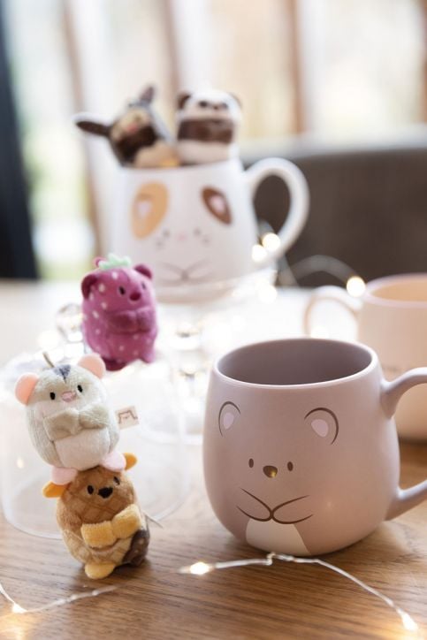 Плюшена играчка Nici Mymochi Minis - Куче Woff Waffle, 5 см.