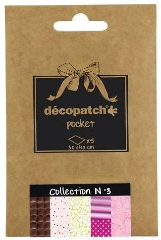Комплект 5 листа за декупаж, №3