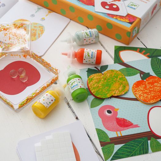 Комплект за оцветяване с топчета Djeco