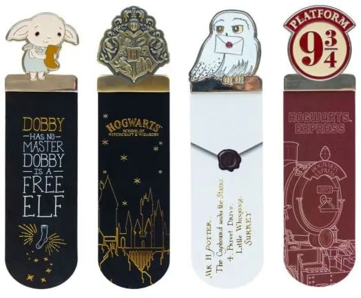 Книгоразделители Grupo Erik Harry Potter, 4 бр.