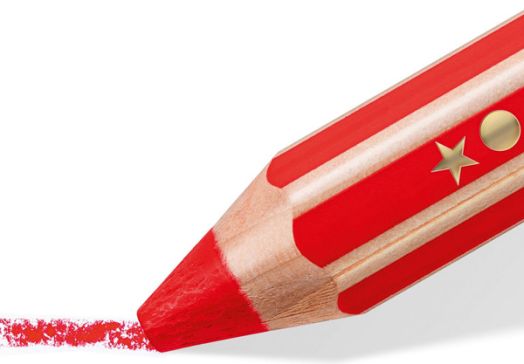 Комплект Staedtler Noris Junior 3 в 1, 12 цвята