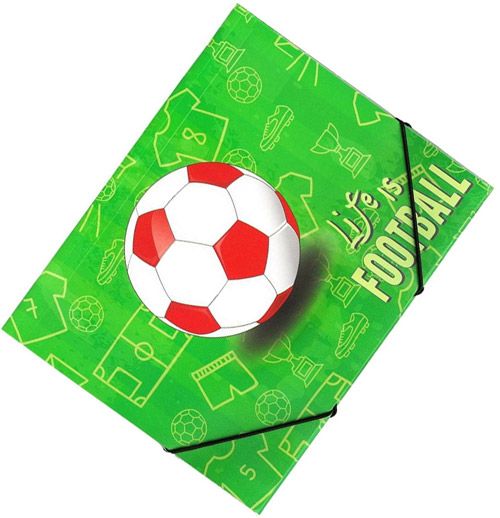 Папка с ластик Panta Plast Football A4